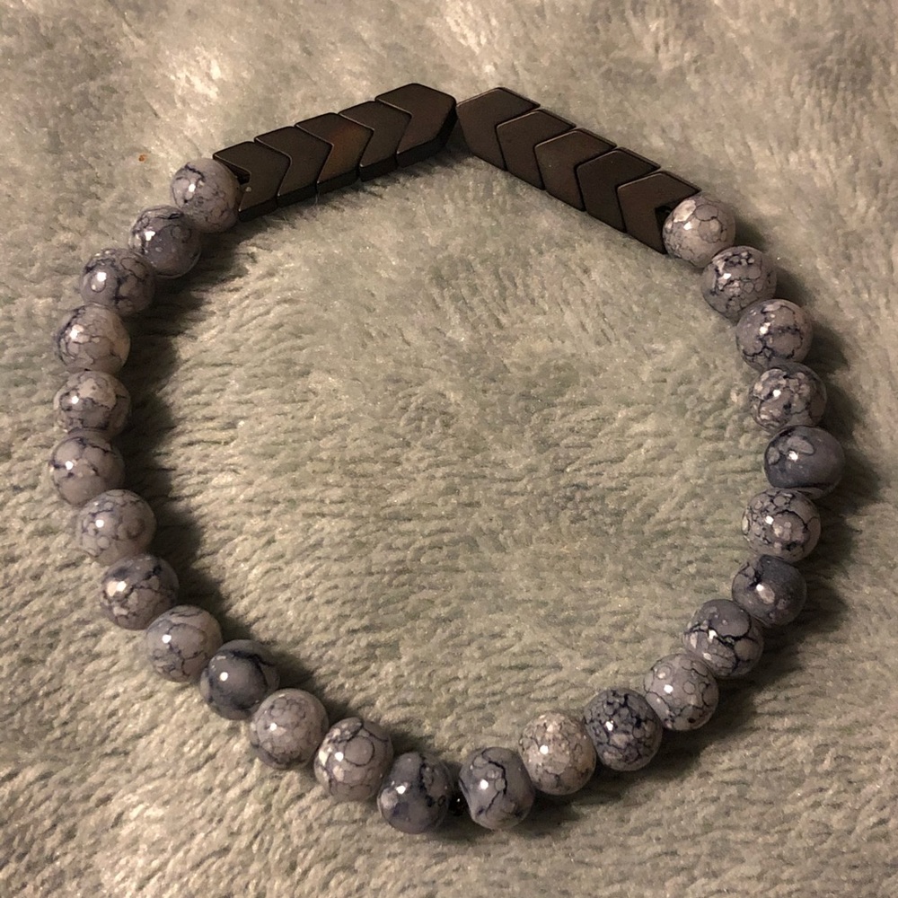 Hematite Sacred Arrow Anxiety Bracelet